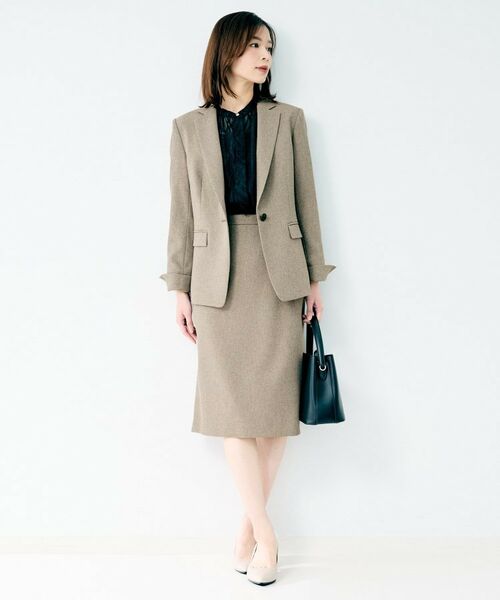 UNTITLED / アンタイトル スカート | 杢調タイトスカート | 詳細10