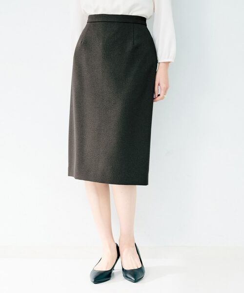 UNTITLED / アンタイトル スカート | 杢調タイトスカート | 詳細12