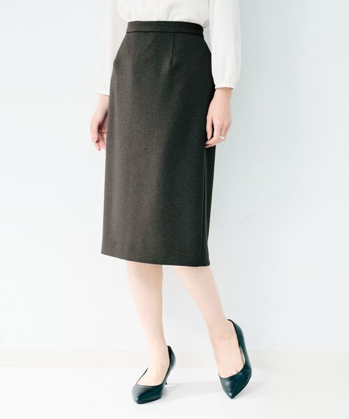 UNTITLED / アンタイトル スカート | 杢調タイトスカート | 詳細13