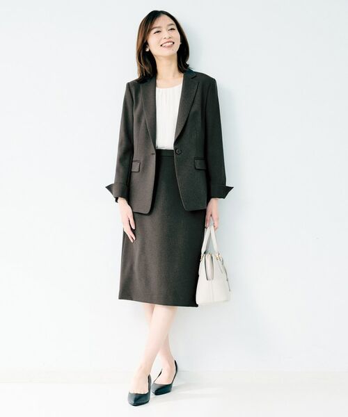 UNTITLED / アンタイトル スカート | 杢調タイトスカート | 詳細15