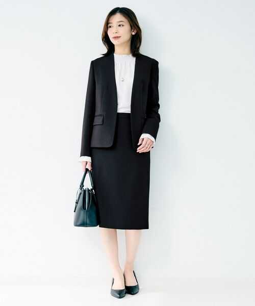 UNTITLED / アンタイトル スカート | 杢調タイトスカート | 詳細4