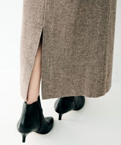 UNTITLED / アンタイトル ロング・マキシ丈スカート | ツィードスカート | 詳細15