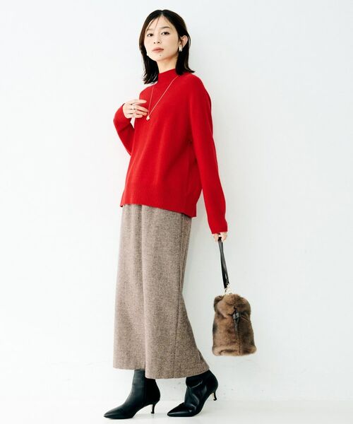 UNTITLED / アンタイトル ロング・マキシ丈スカート | ツィードスカート | 詳細8