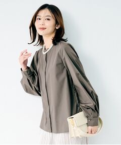 UNTITLED / アンタイトル シャツ・ブラウス | シルキータックブラウス