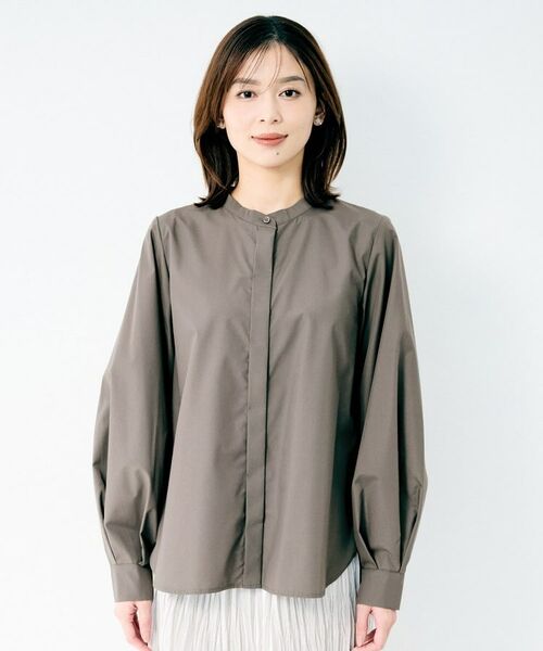 UNTITLED / アンタイトル シャツ・ブラウス | シルキータックブラウス | 詳細10