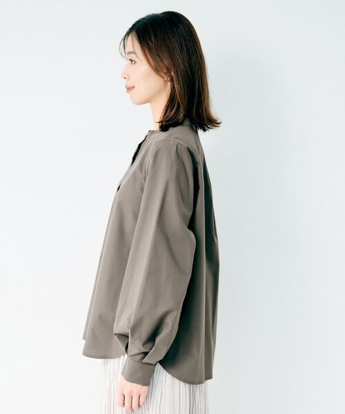UNTITLED / アンタイトル シャツ・ブラウス | シルキータックブラウス | 詳細11