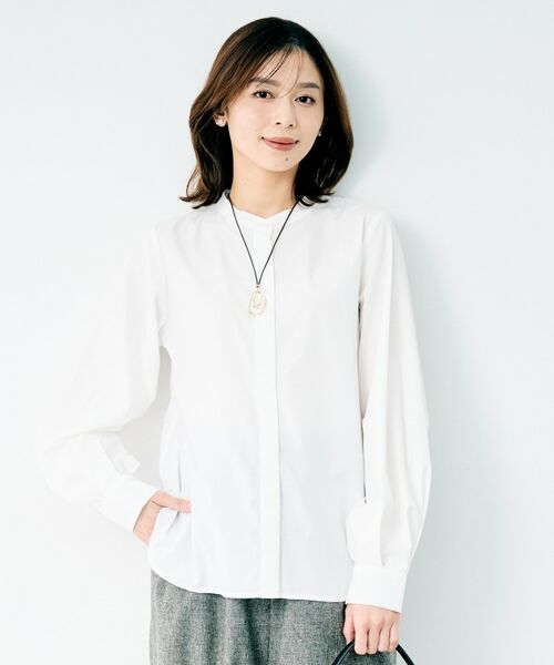 UNTITLED / アンタイトル シャツ・ブラウス | シルキータックブラウス | 詳細2