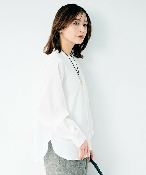 UNTITLED / アンタイトル シャツ・ブラウス | シルキータックブラウス | 詳細3