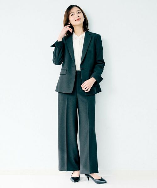 UNTITLED / アンタイトル シャツ・ブラウス | シアーカットジャガードブラウス | 詳細4