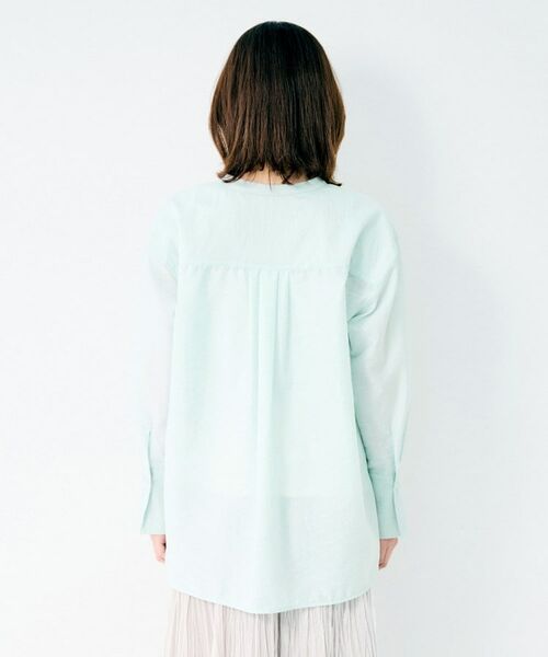 UNTITLED / アンタイトル シャツ・ブラウス | シアーオーバーシャツ | 詳細12