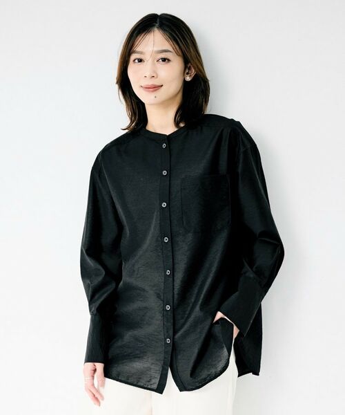 UNTITLED / アンタイトル シャツ・ブラウス | シアーオーバーシャツ | 詳細2