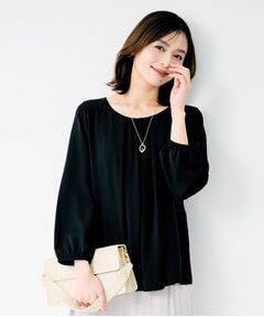 UNTITLED / アンタイトル シャツ・ブラウス | パウダリータックブラウス