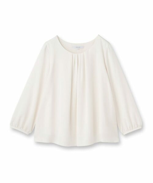 UNTITLED / アンタイトル シャツ・ブラウス | パウダリータックブラウス | 詳細1