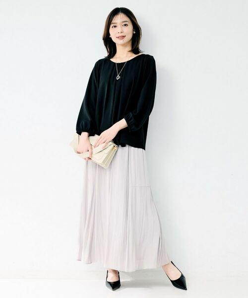 UNTITLED / アンタイトル シャツ・ブラウス | パウダリータックブラウス | 詳細8