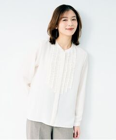 UNTITLED / アンタイトル シャツ・ブラウス | フロントフリルブラウス