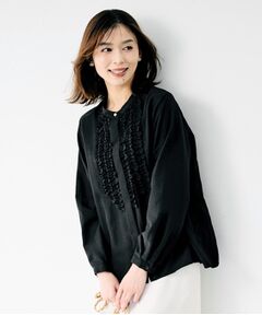 UNTITLED / アンタイトル シャツ・ブラウス | フロントフリルブラウス