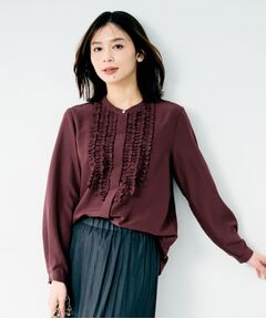 UNTITLED / アンタイトル シャツ・ブラウス | フロントフリルブラウス