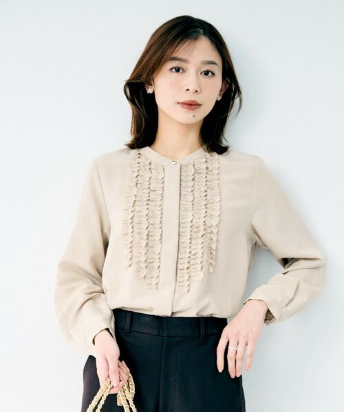 UNTITLED / アンタイトル シャツ・ブラウス | フロントフリルブラウス | 詳細10