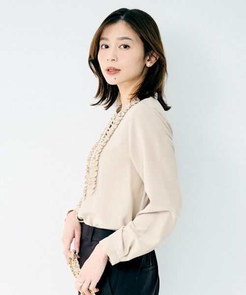 UNTITLED / アンタイトル シャツ・ブラウス | フロントフリルブラウス | 詳細11