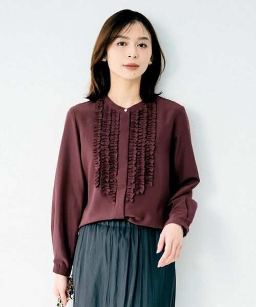 UNTITLED / アンタイトル シャツ・ブラウス | フロントフリルブラウス | 詳細14