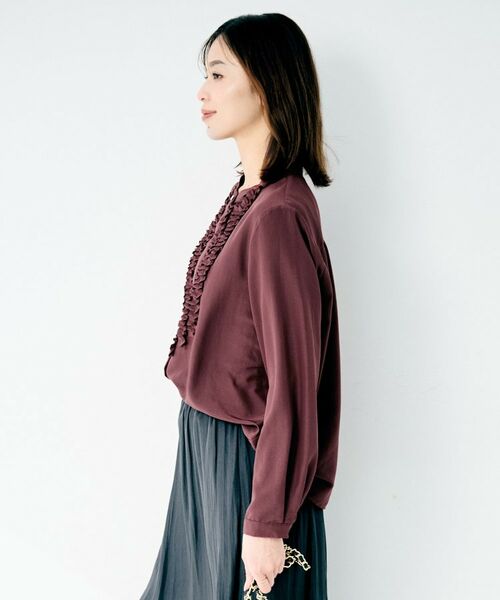 UNTITLED / アンタイトル シャツ・ブラウス | フロントフリルブラウス | 詳細15