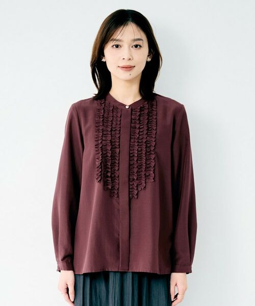 UNTITLED / アンタイトル シャツ・ブラウス | フロントフリルブラウス | 詳細18