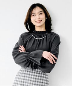 UNTITLED / アンタイトル シャツ・ブラウス | シャーリングデザインブラウス