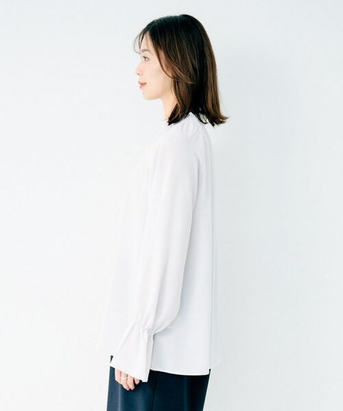 UNTITLED / アンタイトル シャツ・ブラウス | シャーリングデザインブラウス | 詳細15