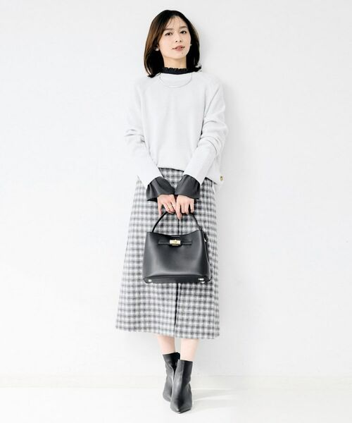 UNTITLED / アンタイトル シャツ・ブラウス | シャーリングデザインブラウス | 詳細4