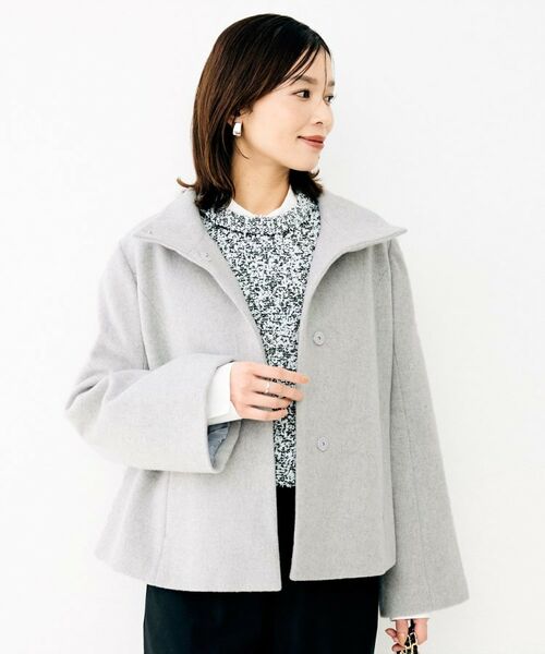 UNTITLED / アンタイトル その他アウター | スタンドカラーショートコート | 詳細17