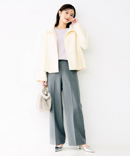 UNTITLED / アンタイトル その他アウター | スタンドカラーショートコート | 詳細4