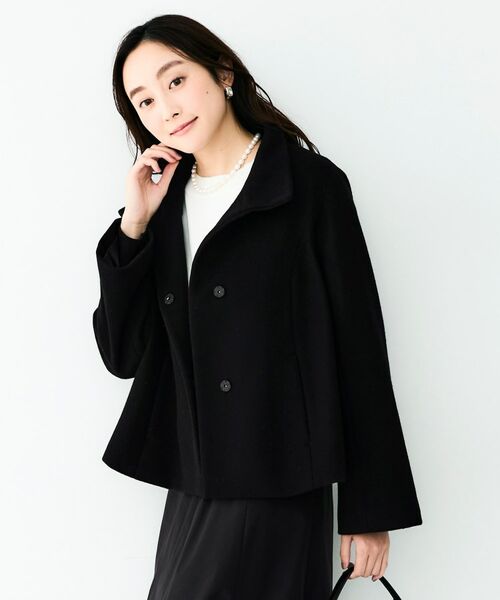 UNTITLED / アンタイトル その他アウター | スタンドカラーショートコート | 詳細7