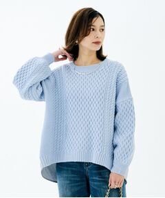 UNTITLED / アンタイトル ニット・セーター | 【TORRAZZO DONNA】ドッキングニットトップス