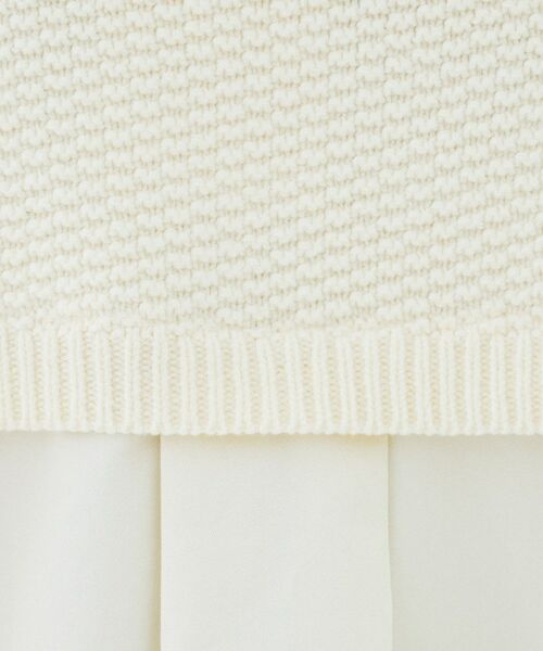 UNTITLED / アンタイトル ニット・セーター | 【TORRAZZO DONNA】ドッキングニットトップス | 詳細5