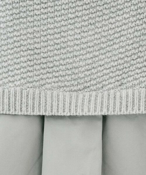 UNTITLED / アンタイトル ニット・セーター | 【TORRAZZO DONNA】ドッキングニットトップス | 詳細9