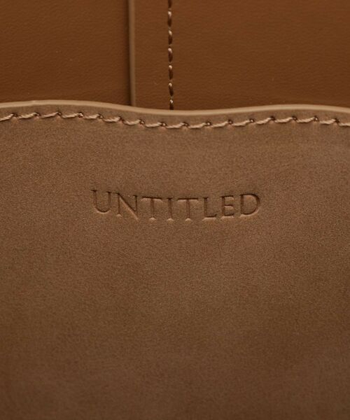 UNTITLED / アンタイトル トートバッグ | 【トレンド】ヌバックトート | 詳細10