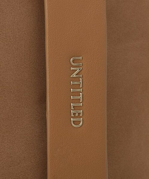 UNTITLED / アンタイトル トートバッグ | 【トレンド】ヌバックトート | 詳細11