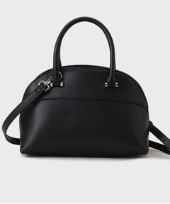 UNTITLED / アンタイトル ボストンバッグ | スプリットレザーラウンドボストンバッグ