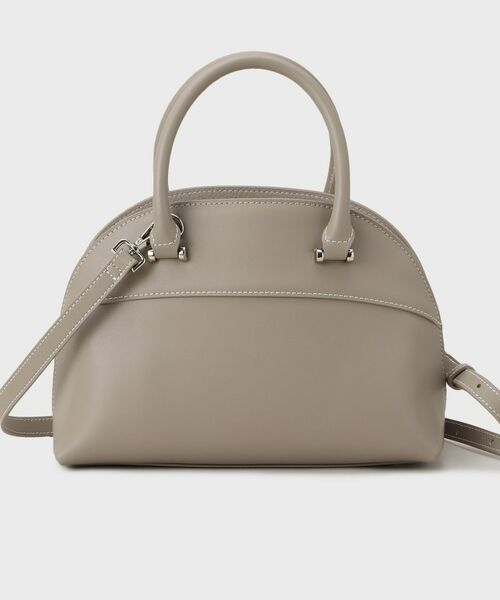 UNTITLED / アンタイトル ボストンバッグ | スプリットレザーラウンドボストンバッグ | 詳細1