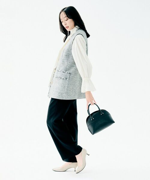 UNTITLED / アンタイトル ボストンバッグ | スプリットレザーラウンドボストンバッグ | 詳細12