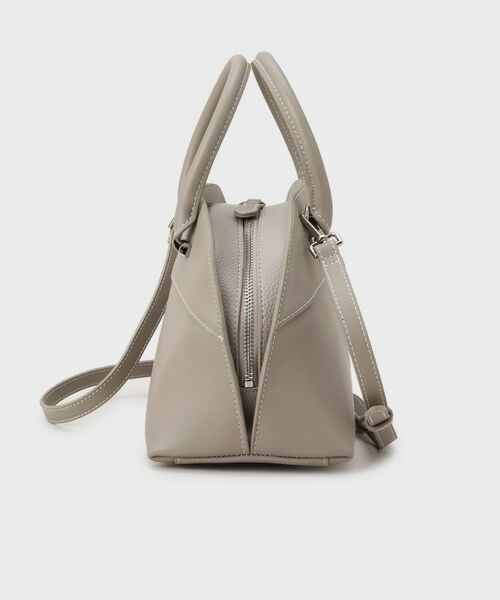 UNTITLED / アンタイトル ボストンバッグ | スプリットレザーラウンドボストンバッグ | 詳細2