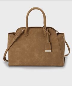 UNTITLED / アンタイトル トートバッグ | スエード調ZIPトート