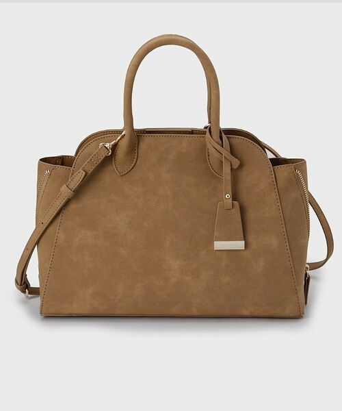 UNTITLED / アンタイトル トートバッグ | スエード調ZIPトート | 詳細1