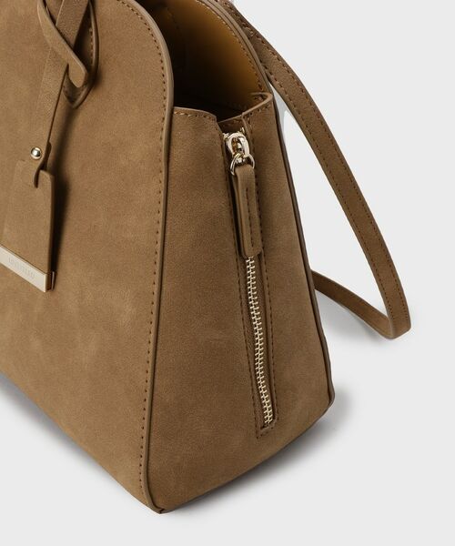 UNTITLED / アンタイトル トートバッグ | スエード調ZIPトート | 詳細12
