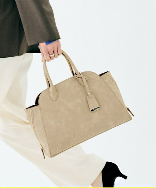 UNTITLED / アンタイトル トートバッグ | スエード調ZIPトート | 詳細13