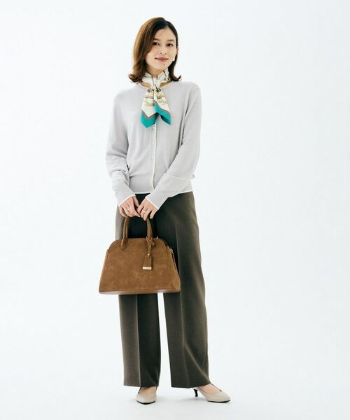 UNTITLED / アンタイトル トートバッグ | スエード調ZIPトート | 詳細18