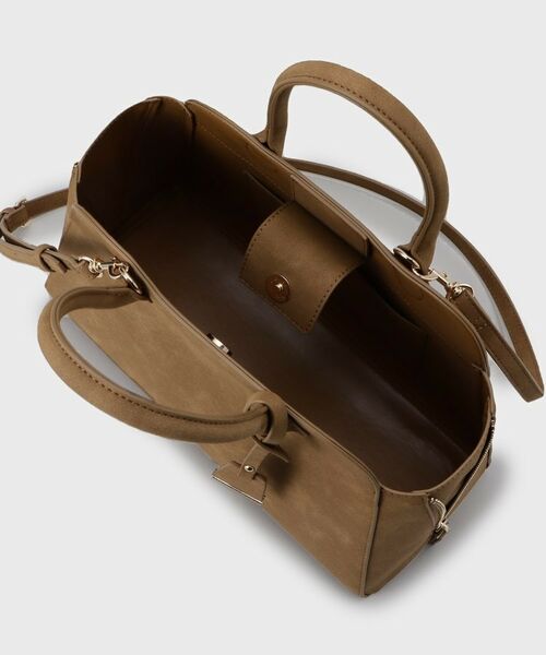 UNTITLED / アンタイトル トートバッグ | スエード調ZIPトート | 詳細7