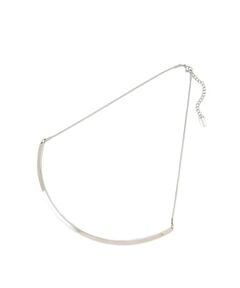 UNTITLED / アンタイトル ネックレス・ペンダント・チョーカー | 【ステンレス】カーヴィプレートショートネックレス