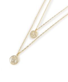 UNTITLED / アンタイトル ネックレス・ペンダント・チョーカー | 【ステンレス】レイヤードコインネックレス