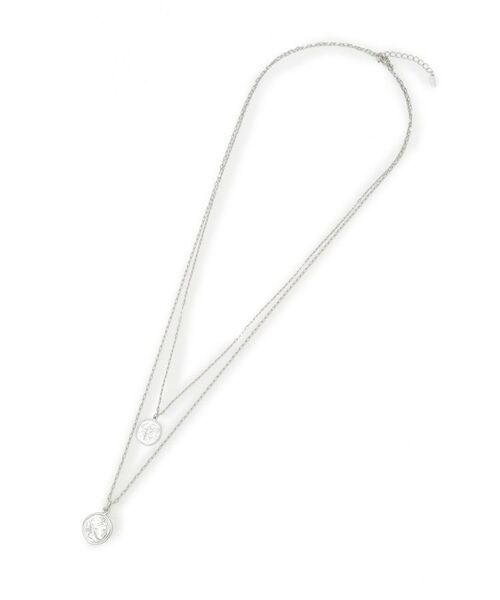 UNTITLED / アンタイトル ネックレス・ペンダント・チョーカー | 【ステンレス】レイヤードコインネックレス | 詳細3